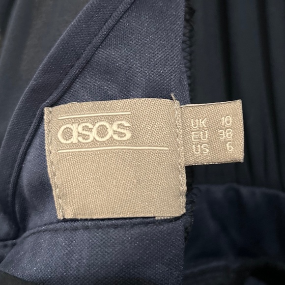 ASOS navy gown - Picture 5 of 7